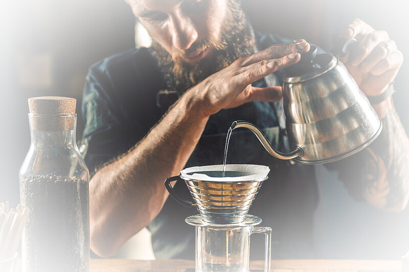 Specialty coffee brewing in Belfast